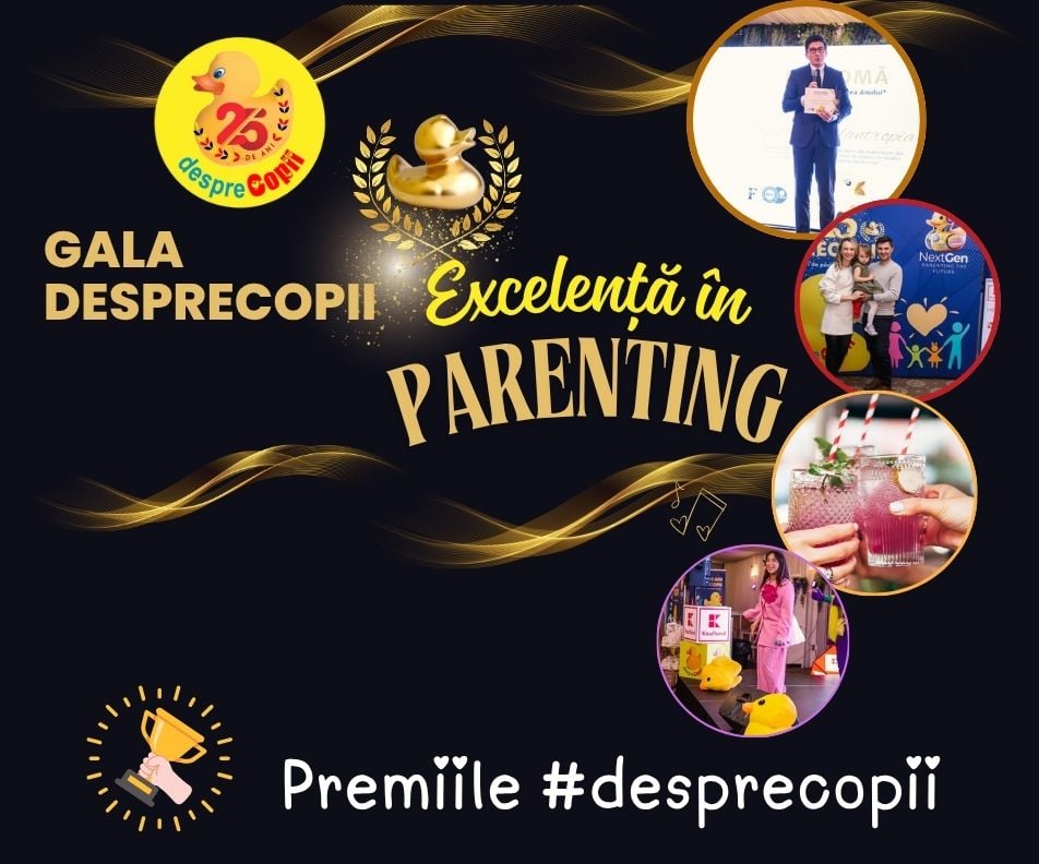 Gala Desprecopii 2025 - Premiile de excelență in parentingul romanesc. Onoram pe cei care care Inspiră, Educă și Modelează Viitorul