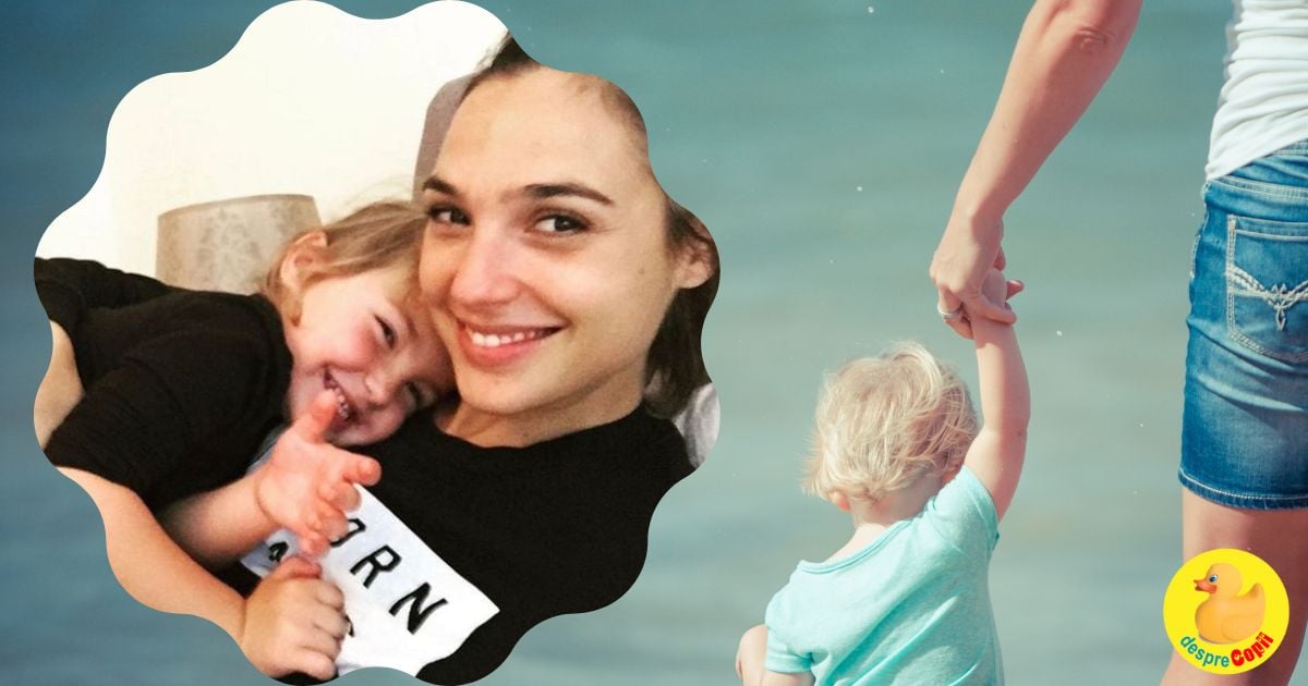 De la mama la mama cu Gal Gadot: cand Wonder Woman este si mama a trei fete