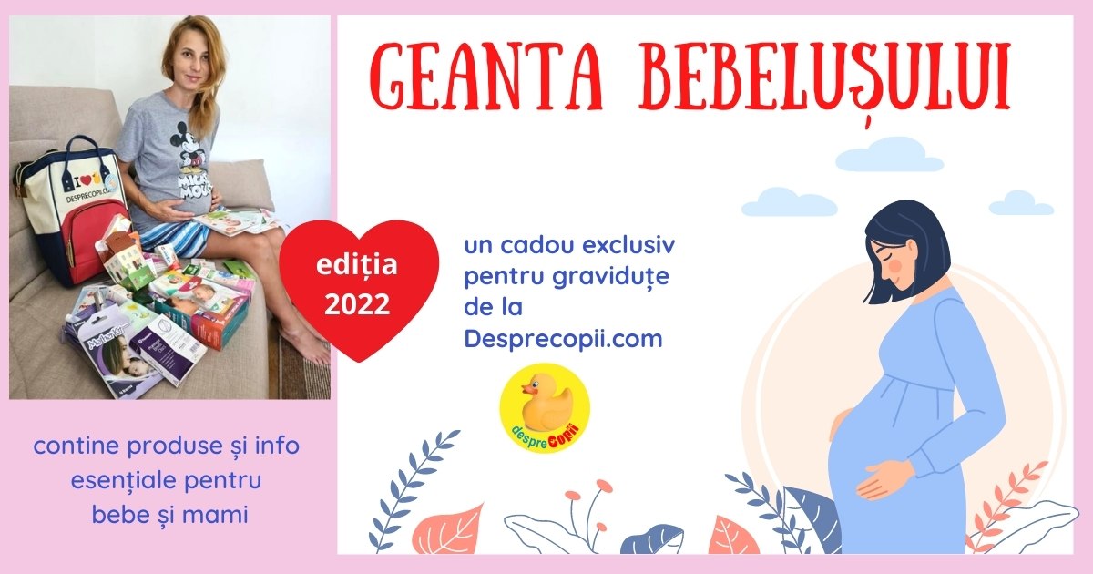 Geanta Bebelusului, cadou pentru gravidute - editia 2022