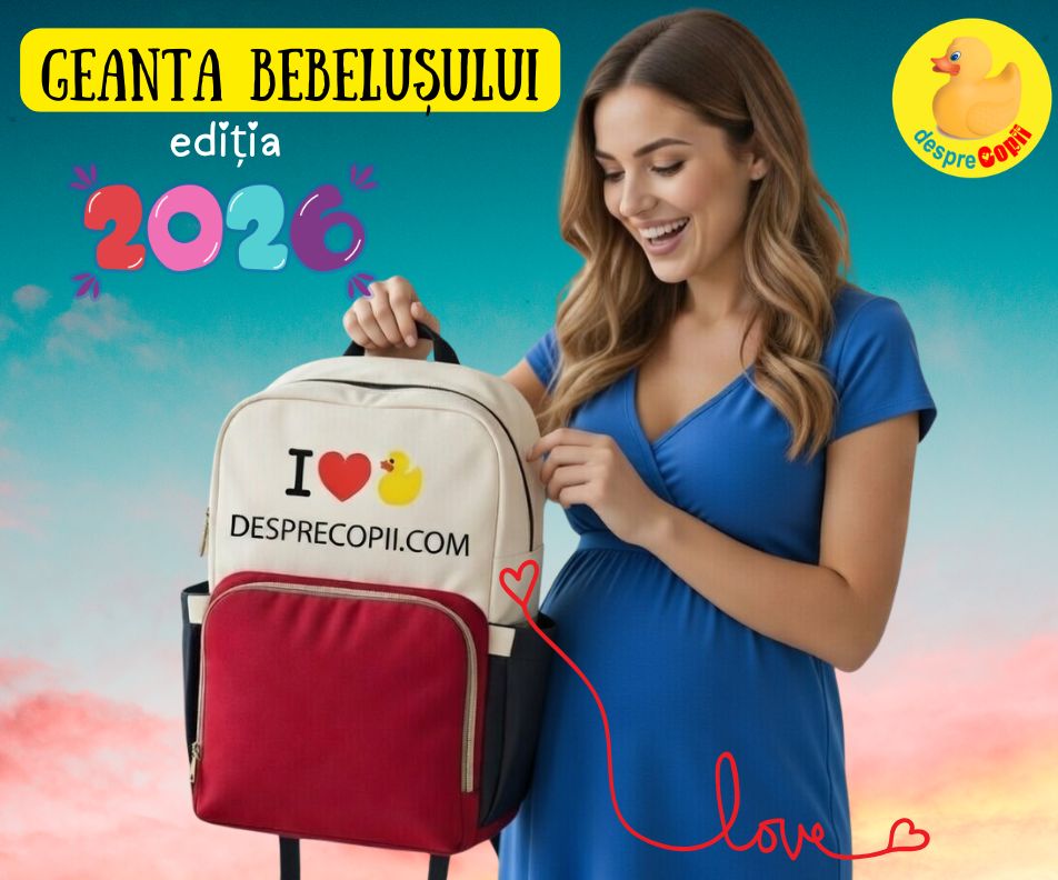 Geanta Bebelusului, cadou pentru gravidute - editia 2026