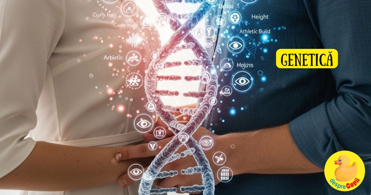 6 trasaturi pe care le mostenesti de la mama si 5 pe care le ai de la tata