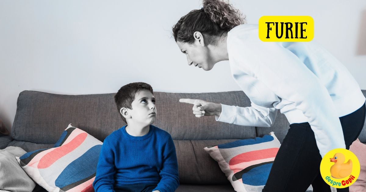 Tip la copilul meu si apoi plang în baie. Ce faci cand furia iti scapa de sub control? - sfatul psihologului
