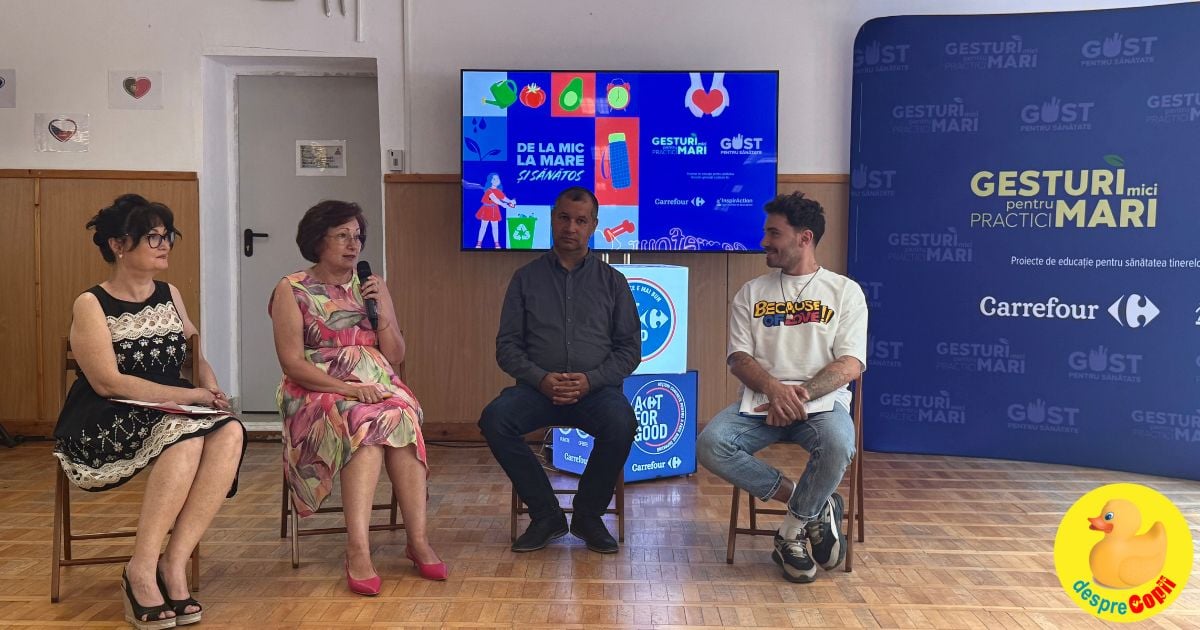 De la mic la mare si sanatos sau ce pot invata parintii de la copii cand vine vorba de sanatate