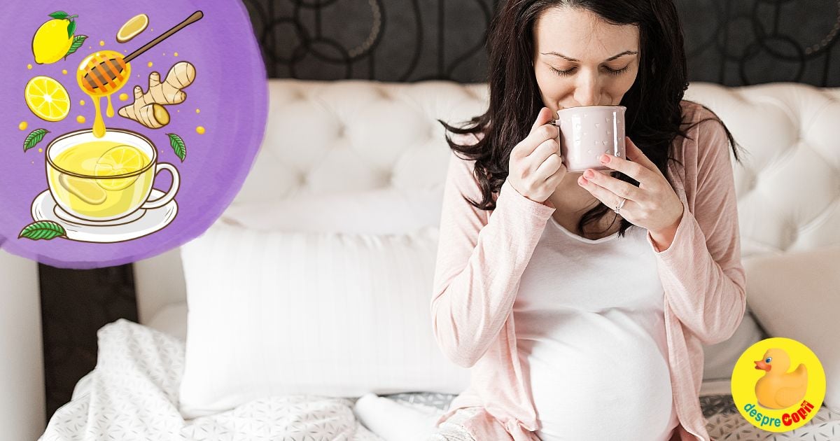 Ghimbirul in sarcina: Beneficii, recomandari si precautii pentru viitoarele mamici