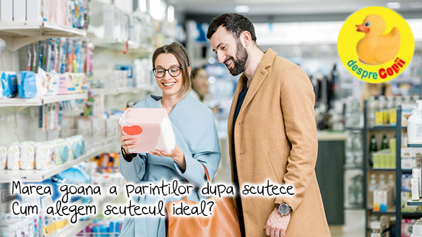 Marea goana a parintilor dupa scutece - cum alegem scutecul ideal?