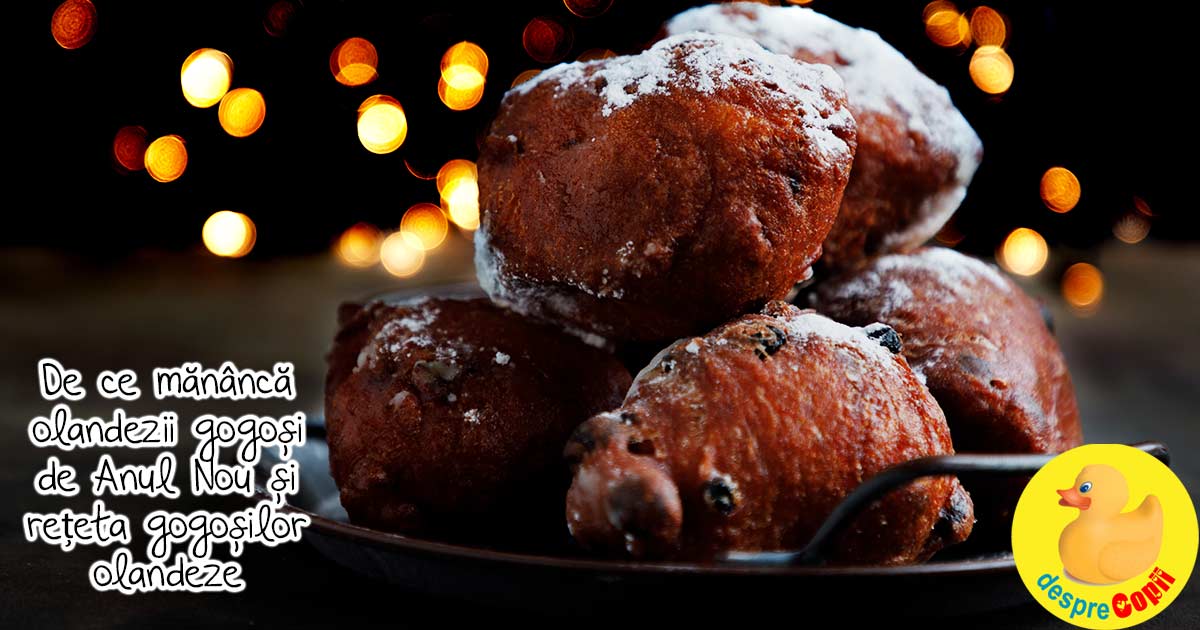 De ce mananca olandezii gogosi de Anul Nou si reteta gogosilor olandeze - oliebollen