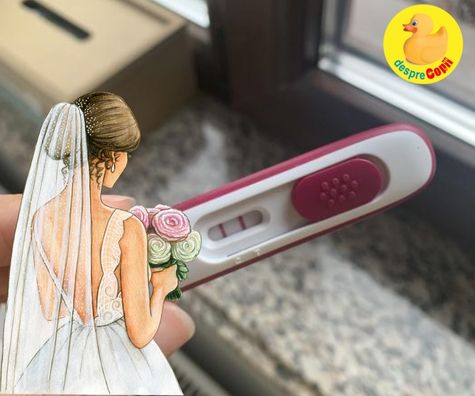 Emotiile nuntii si un test de sarcina pozitiv cu o zi inainte de cununie - jurnal de sarcina