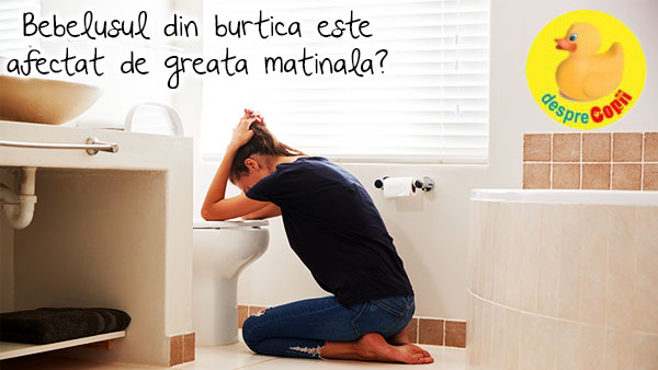 Varsaturile si greturile pot afecta bebelusul? - frici de sarcina