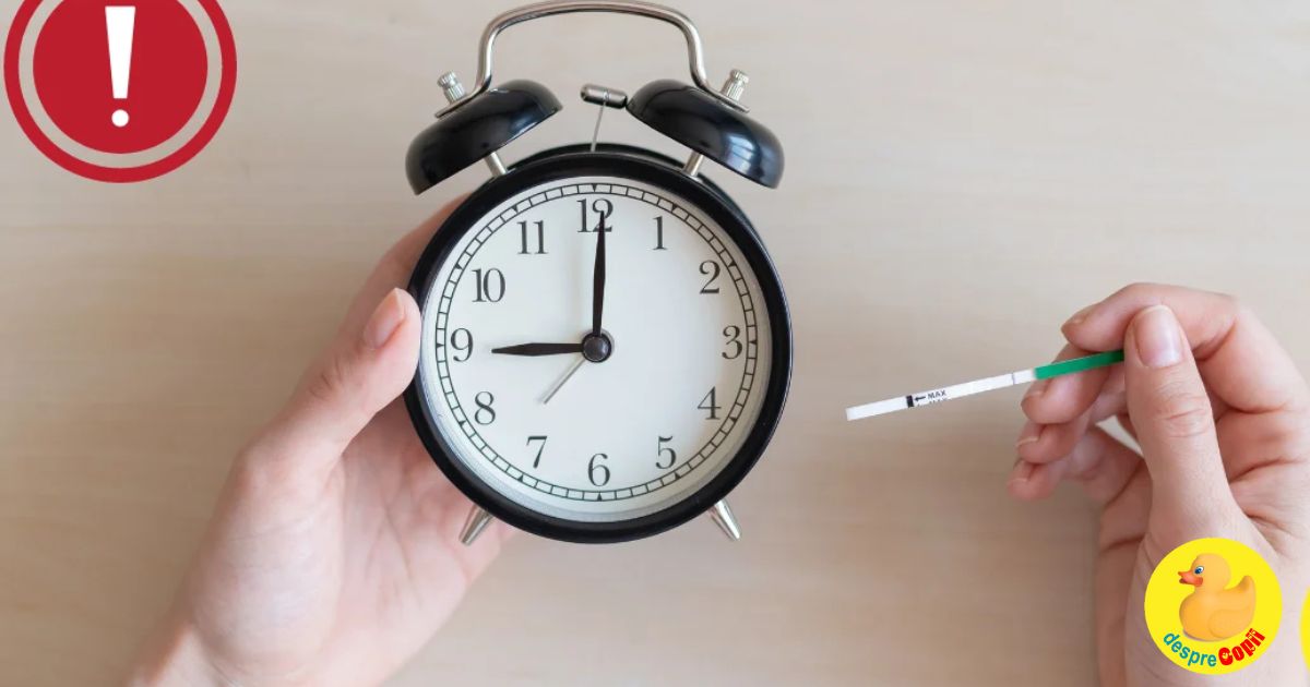 Greseli cand vrei sa concepi un bebe -  pierzi fereastra fertila