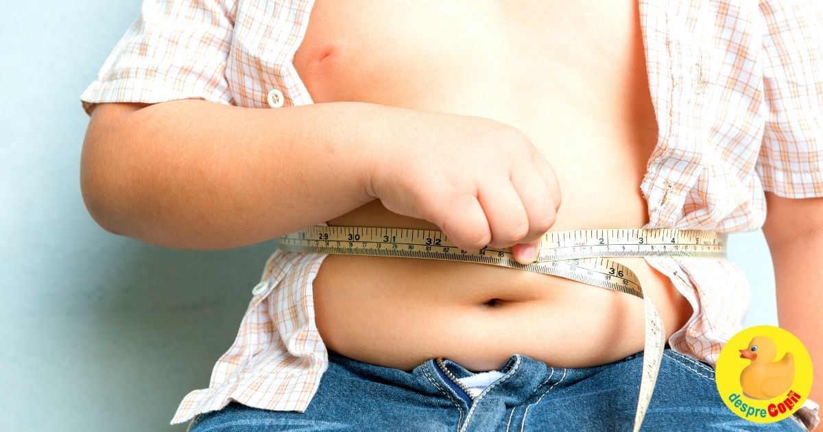 Copiii dolofani: de ce este important sa cunoastem riscurile de sanatate ale copiilor grasi
