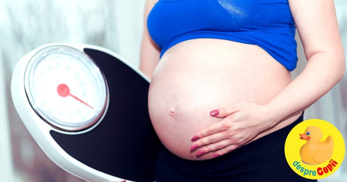 Greutatea in timpul sarcinii: cat este sanatos si cat nu