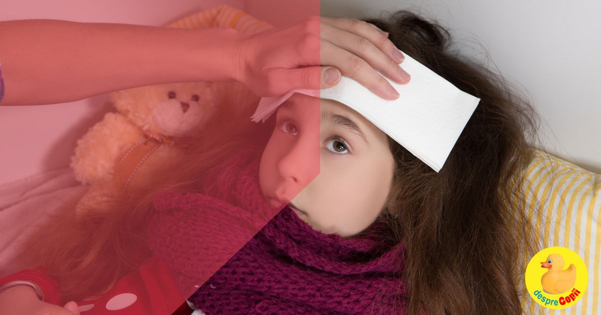 Gripa si raceala copilului pe intelesul parintilor -  ghid de simptome si 7 mituri pe care este important sa le clarificam