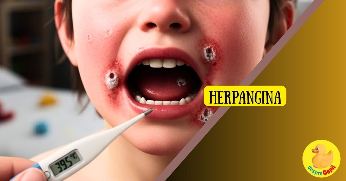 Herpangina este o infectie virala care se raspandeste rapid intre copiii mici – cum o recunoști - ghid si sfaturi medicale