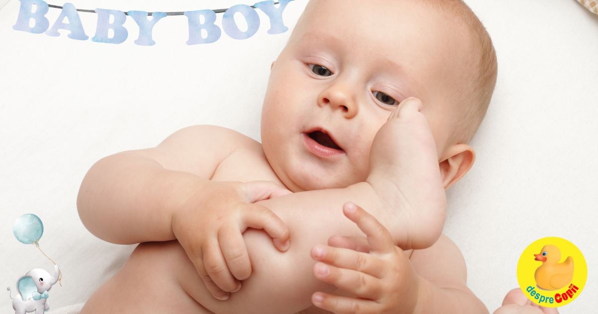 Igiena intima la bebelusul baietel - sfaturi pentru parinti