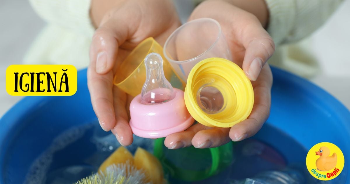 6 lucruri esentiale despre sterilizarea si incalzirea biberonului pentru sanatatea bebelusului tau