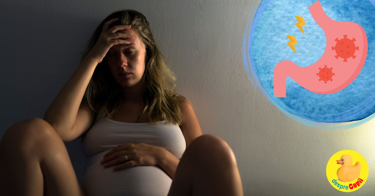 O noapte furtunoasa din cauza indigestiei in sarcina - jurnal de sarcina