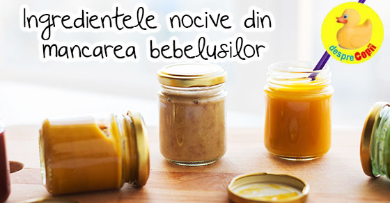Ingredientele nocive din mancarea bebelusilor si cum poti prepara mancare sanatoasa pentru bebelus