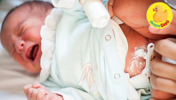 Prima din fricile unei mamici: Ingrijirea buricului bebelusului