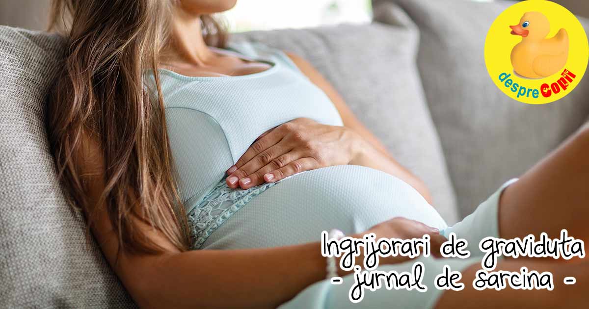 Ingrijorari de graviduta - jurnal de sarcina
