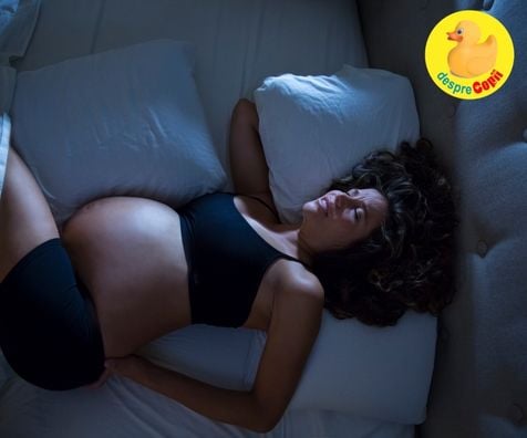 Insomnia in timpul sarcinii. De ce se intampla si e de facut