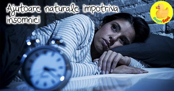 Ajutoare naturale impotriva insomniei