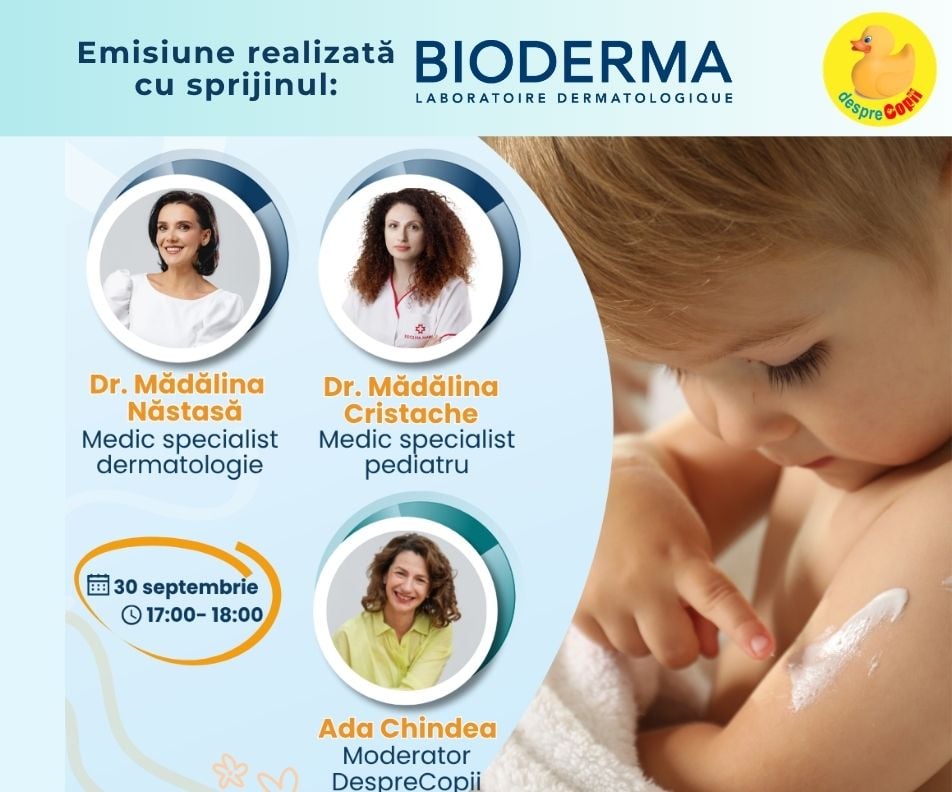 Alergii, intolerante si pielea sensibila la copii: ce trebuie sa stie parintii? Sfatul specialistilor!