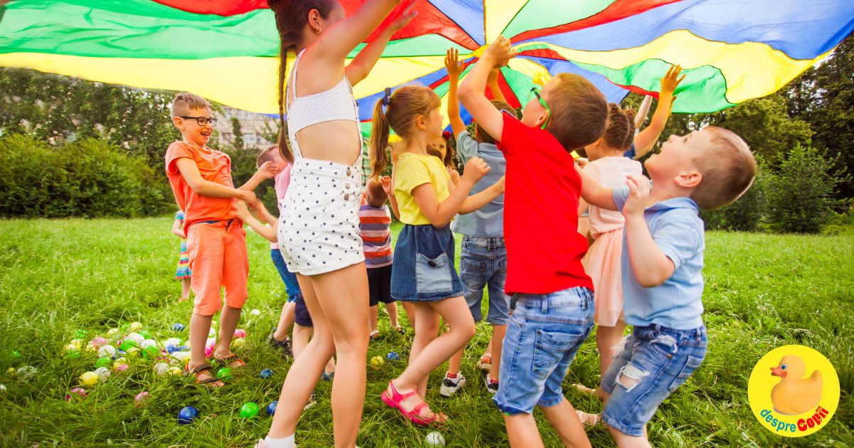 5 activitati in aer liber pentru copii pentru vreme frumoasa