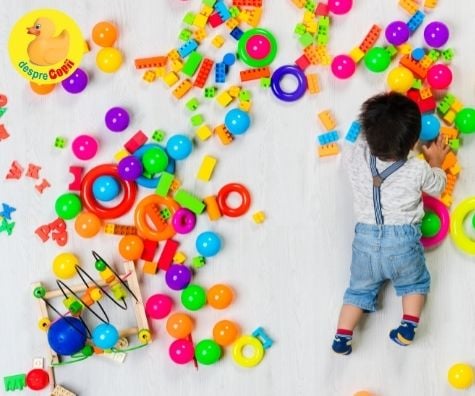 Roteste saptamanal jucariile copilului - 7 motive care te vor convinge