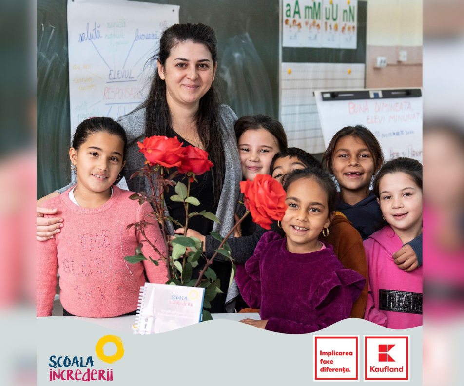 Kaufland Romania si Asociatia Scoala Increderii lanseaza un proiect pilot in 5 scoli pentru transformarea educatiei in mediul rural
