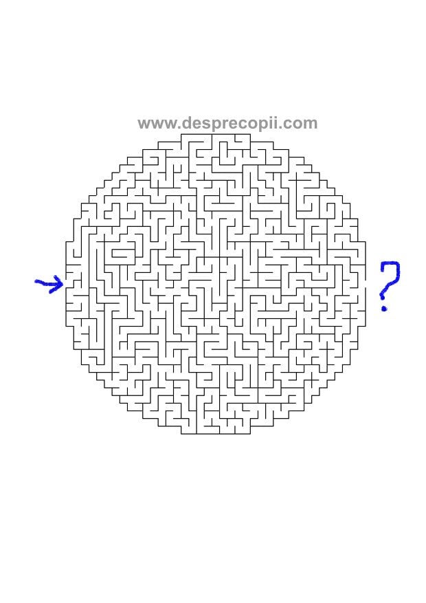 Labirint complicat