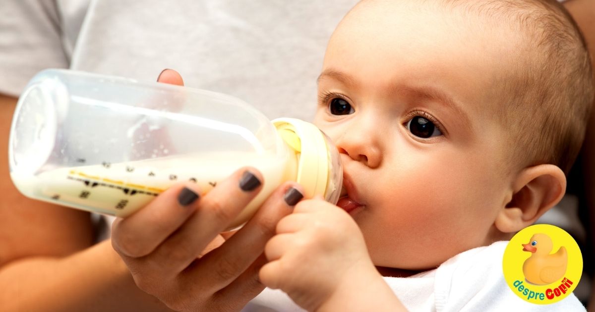 Hranirea bebelusului cu lapte formula: puncte de luat in considerare