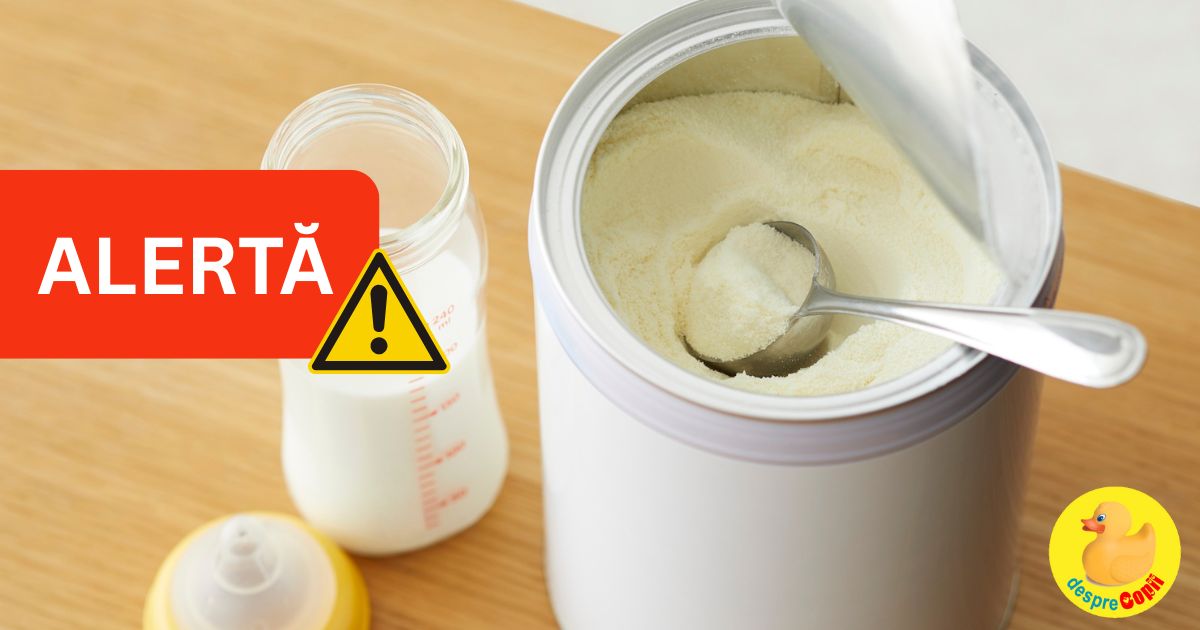 Lapte praf pentru bebelusi retras de la vanzare. Ce trebuie sa stie parinții si ce e important de facut acum