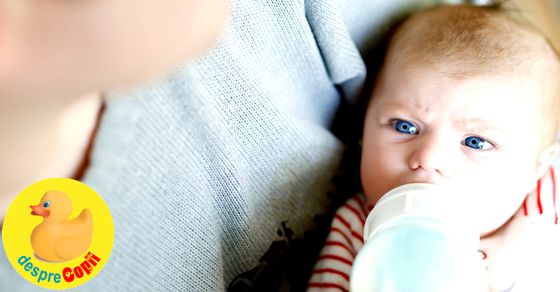 Hranirea bebelusului cu lapte formula: puncte de luat in considerare
