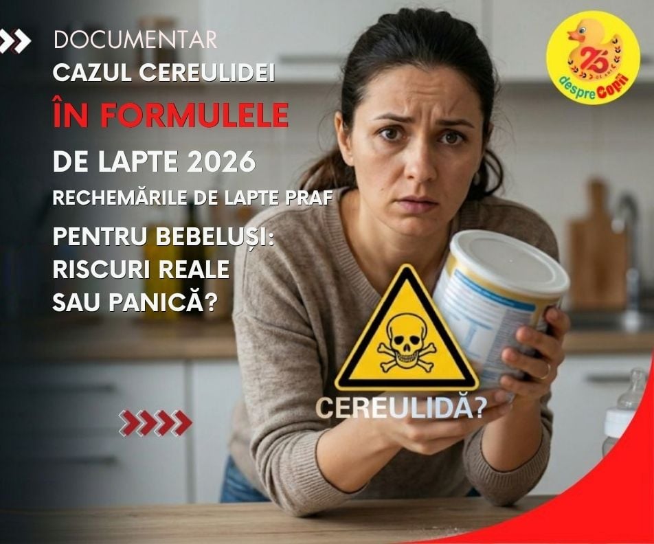 Cazul cereulidei in formulele de lapte in 2026: ce s-a intâmplat, explicatii medicale si recomandari esentiale pentru parinti