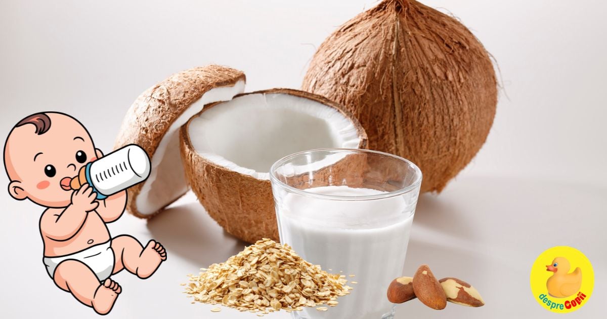 Laptele vegetal cu toate variantele sale, nu contine suficienti nutrienti pentru cresterea sanatoasa a copilului - sfatul specialistului