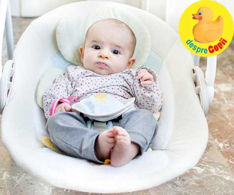 Bebelusul meu adora sa stea in leagan - cat timp pot sa il las in leagan? Iata regula de aur pe care trebuie sa o cunosti
