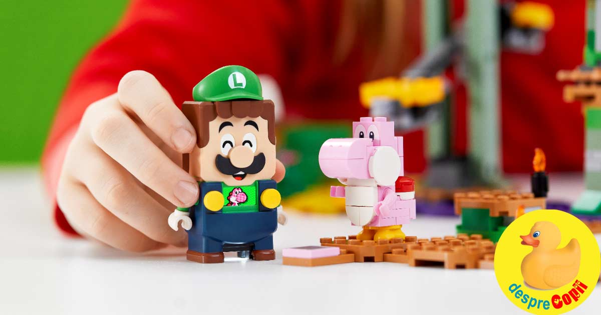 Grupul LEGO ii aduce impreună pe Mario si Luigi in noul set LEGO® Super Mario™ - Aventurile lui Luigi