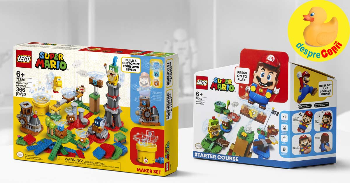 Grupul LEGO si Nintendo construiesc impreuna universul LEGO® Super Mario™, pentru si mai multe aventuri personalizate