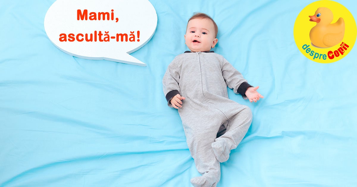 Limbajul Dunstan sau limbajul bebelusilor pe intelesul tuturor. Mami, asculta-ti bebelusul si invata ce spune bebe