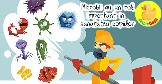 Lipsa microbilor poate duce la cancer in copilarie