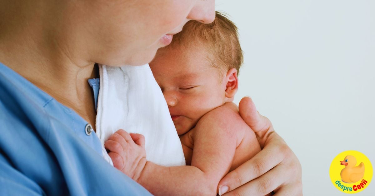 Motivul pentru care multe mame isi poarta copilul in partea stanga