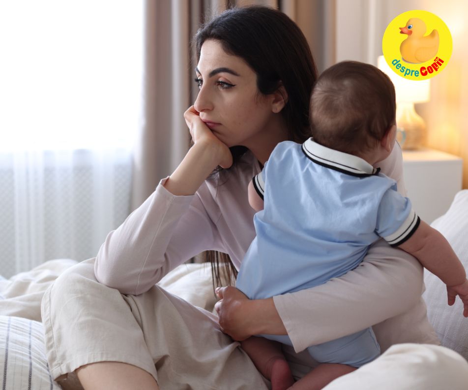 Singuratatea de dupa nasterea bebelusului -  sau perioada dificila cand mamicile descopera noua lor identitate