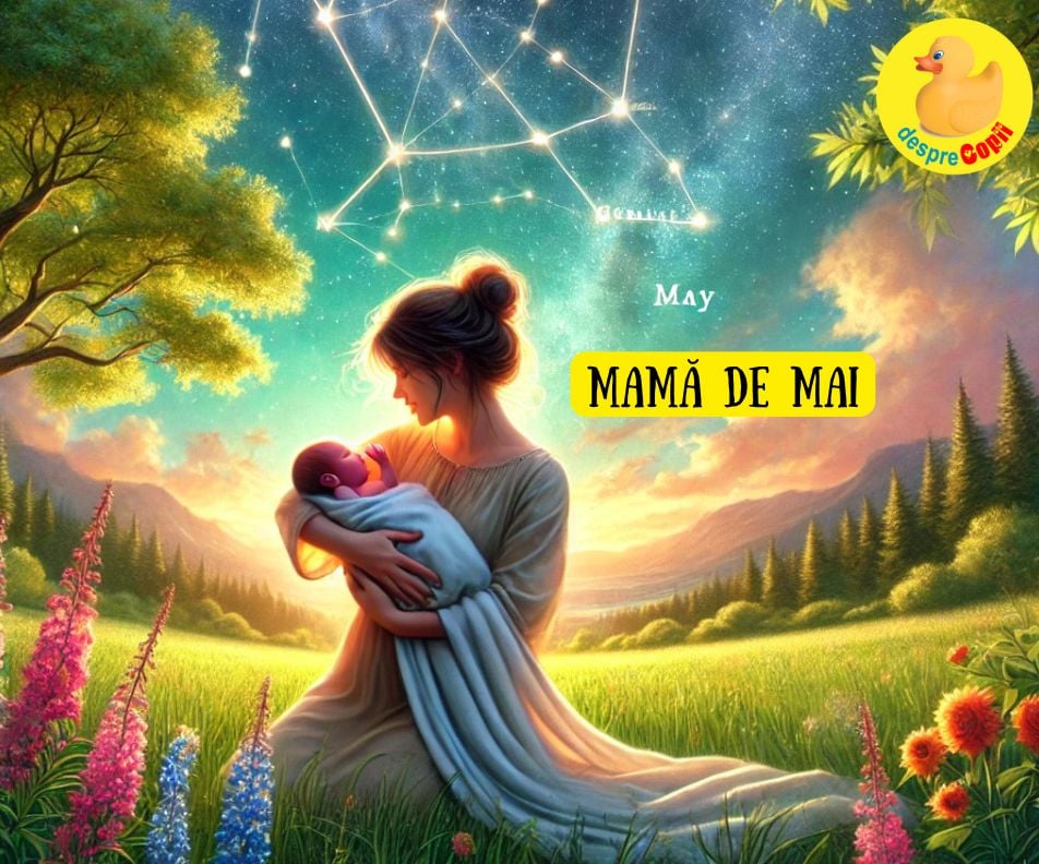 Mama de mai. Daca vei naste in luna mai iata ce energii are universul pentru tine si bebe plus cum sa te conectezi cel mai bine cu el