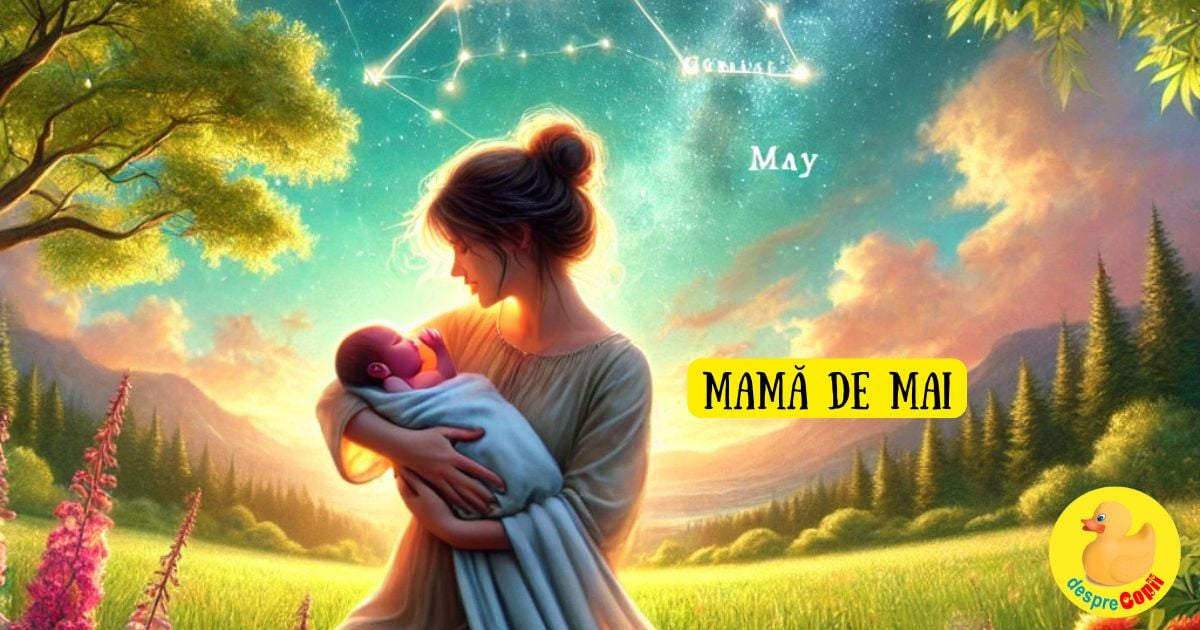 Mama de mai. Daca vei naste in luna mai iata ce energii are universul pentru tine si bebe plus cum sa te conectezi cel mai bine cu el