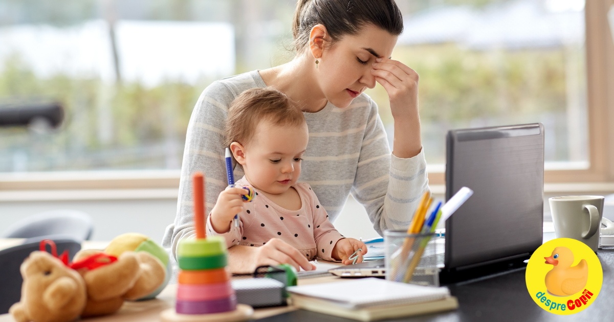 Sindromul de burnout la mame: simptome si greutati - confesiunile unei mame