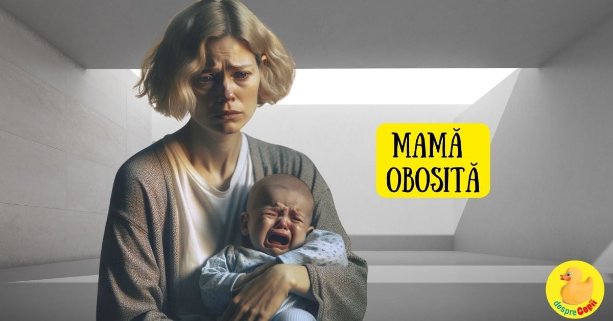 4 strategii pentru mame obosite - utile in primele luni de la nasterea lui bebe