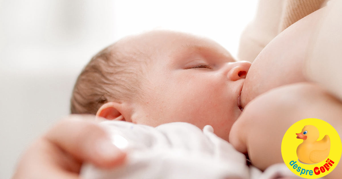 Mameloane ombilicate: sfaturi pentru alaptarea bebelusului