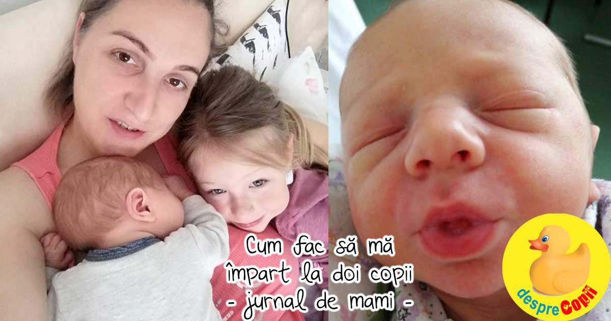 Cum fac sa ma impart la doi copii fara ca cel mare sa sufere - jurnal de mamica