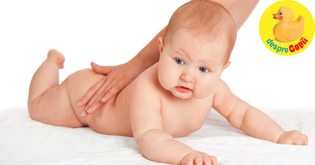 Masajul poate ajuta la tratarea racelii si nasucului infundat al bebelusului
