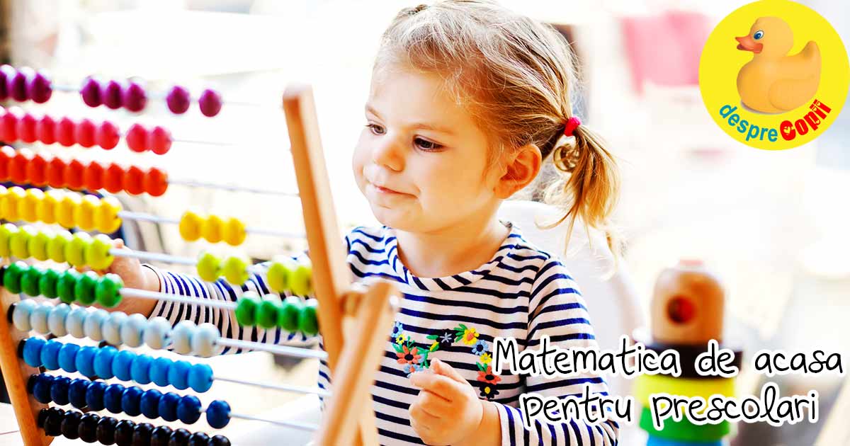 Invatam prescolarii matematica cu aceste 15 jocuri simple - activitati Montessori